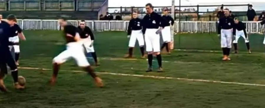 C.R. Direto do ZAPZAP - VÍDEO raro de partida de futebol em 1897 viraliza na web; veja