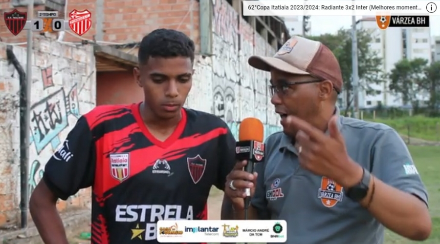 C.R. Direto do ZAPZAP -  62°Copa Itatiaia 2023/2024: Nazaré 1x0 Pitangui (Melhores momentos)
