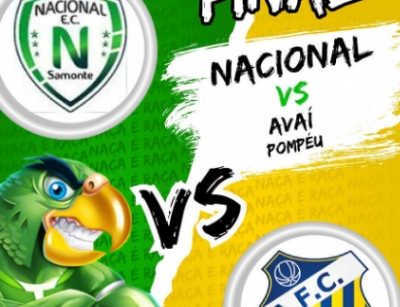 Nacional (Samonte) e Avaí (Pompeu) decidem a Copa Regional de Futebol
