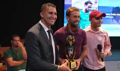 Troféus aos melhores do Campeonato de Futebol Amador de Nova Lima 2025