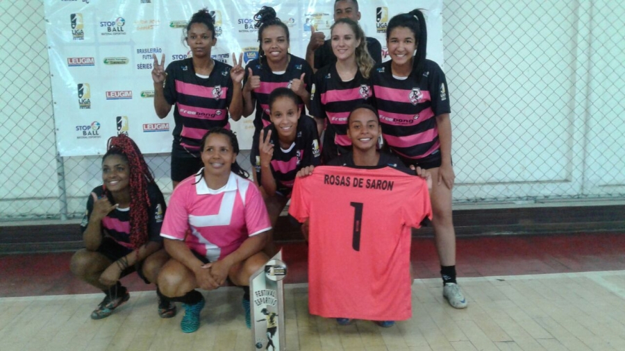 (MEU TIME FC) Rosa Saron (BH) – Futebol feminino!