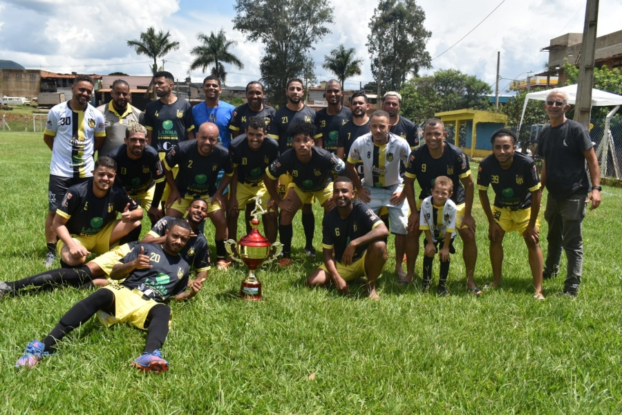 (MEU TIME FC) PÉROLA NEGRA SC (Mário Campos-MG) Campeão!