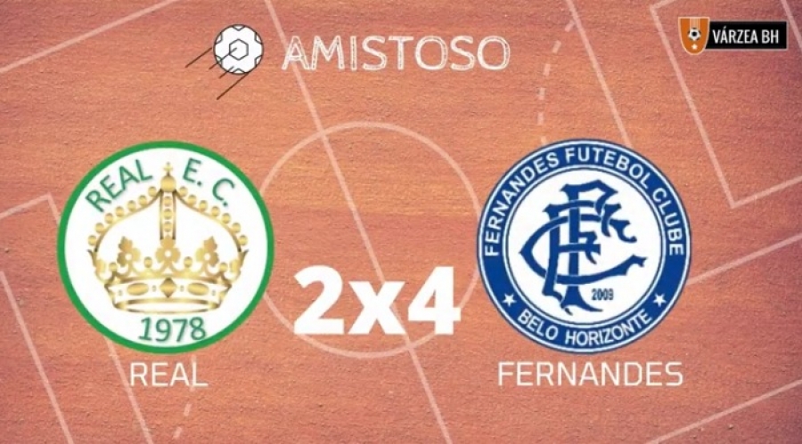 C.R. Direto do ZAPZAP -  Amistoso: Real 2x4 Fernandes