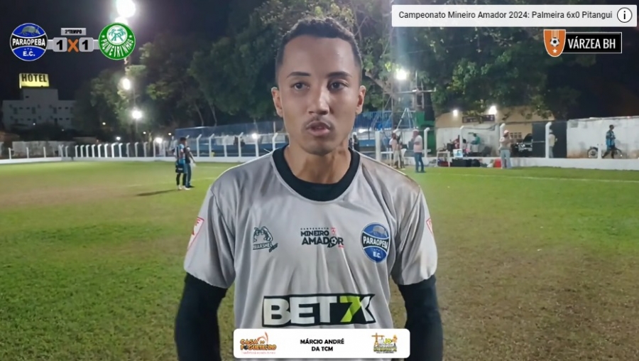 C.R. Direto do ZAPZAP - Campeonato Mineiro Amador 2024: Paraopeba 1x1 Palmeira