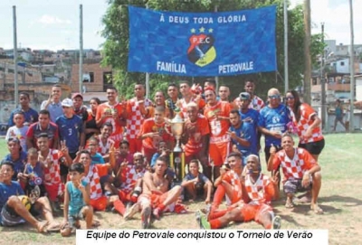 Petrovale é campeão do Torneio de Verão 2017 em Betim