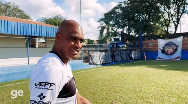GE - Acompanhamos a estreia de Jailson no futebol de várzea