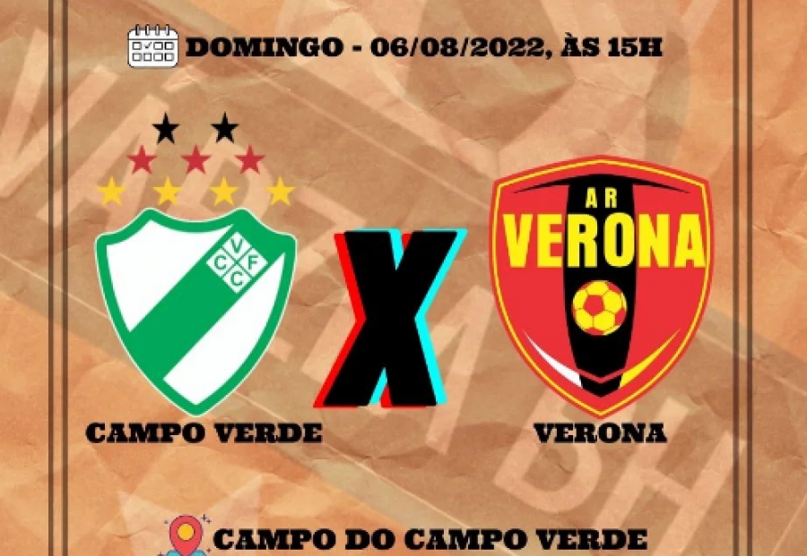 C.R. Direto do ZAPZAP - Campeonato Mineiro Amador 2022: Campo Verde x Verona