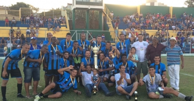 Cruzeiro da Ponte e Real Madrid vencem o Circuito Itaunense de Futebol Amador