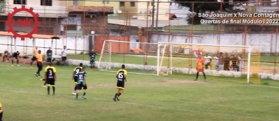 C.R. Direto do ZAPZAP -  SAO JOAQUIM X NOVA CONTAGEM PELAS QUARTAS DE FINAL DO MÓDULO I DA LDMC 2022