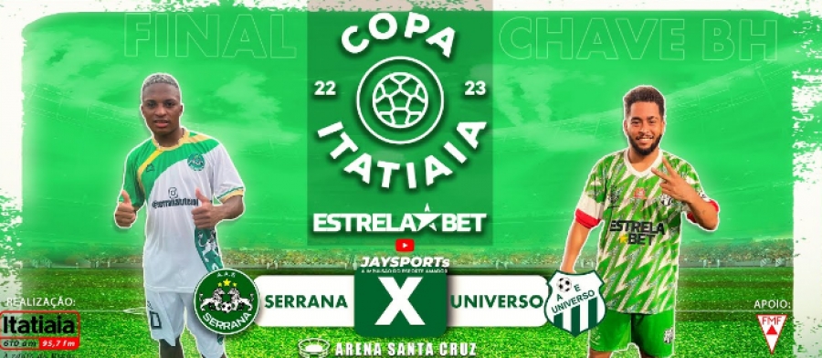 Direto do ZAPZAP - COPA ITATIAIA 2022 - SERRANA x UNIVERSO #copaitatiaia #futebolamador #jaysports