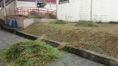 C.R. Direto do ZAPZAP: (PTaS) Manutenção no campo do Centro Social Bairro Providencia BH!