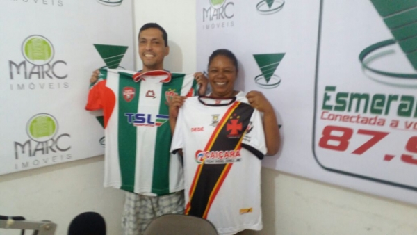 Promoção: Programa ESMERALDAS ESPORTES – camisas de GIGANTES!