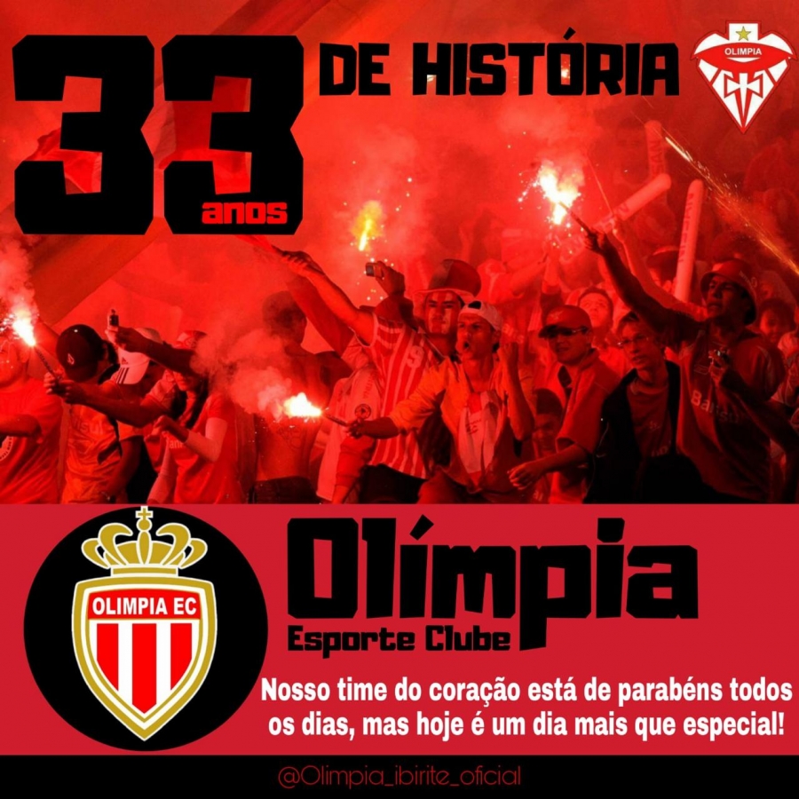 (MEU TIME FC) Olímpia FC (Ibirité) 33 ANOS