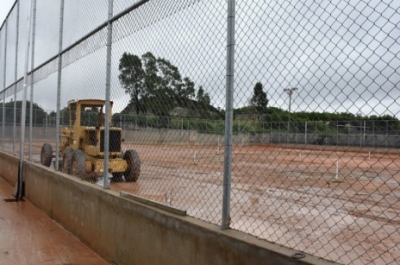Obras do Campo do Vila Nova, no Riacho, avan&ccedil;am e devem ser entregues em breve