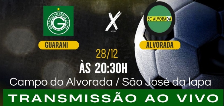 C.R. Direto do ZAPZAP - 61°Copa Itatiaia AO VIVO: Alvorada Vs Guarani