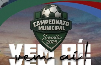 Prefeitura de Sericita lança 1º Campeonato Municipal de Futebol da gestão 2025-2028
