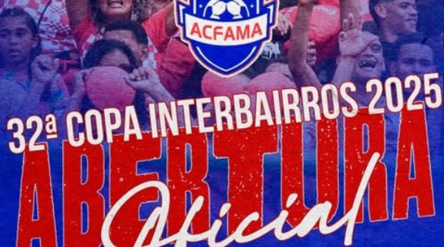 A competição mais importante do futebol amador maranhense, a Copa Interbairros!